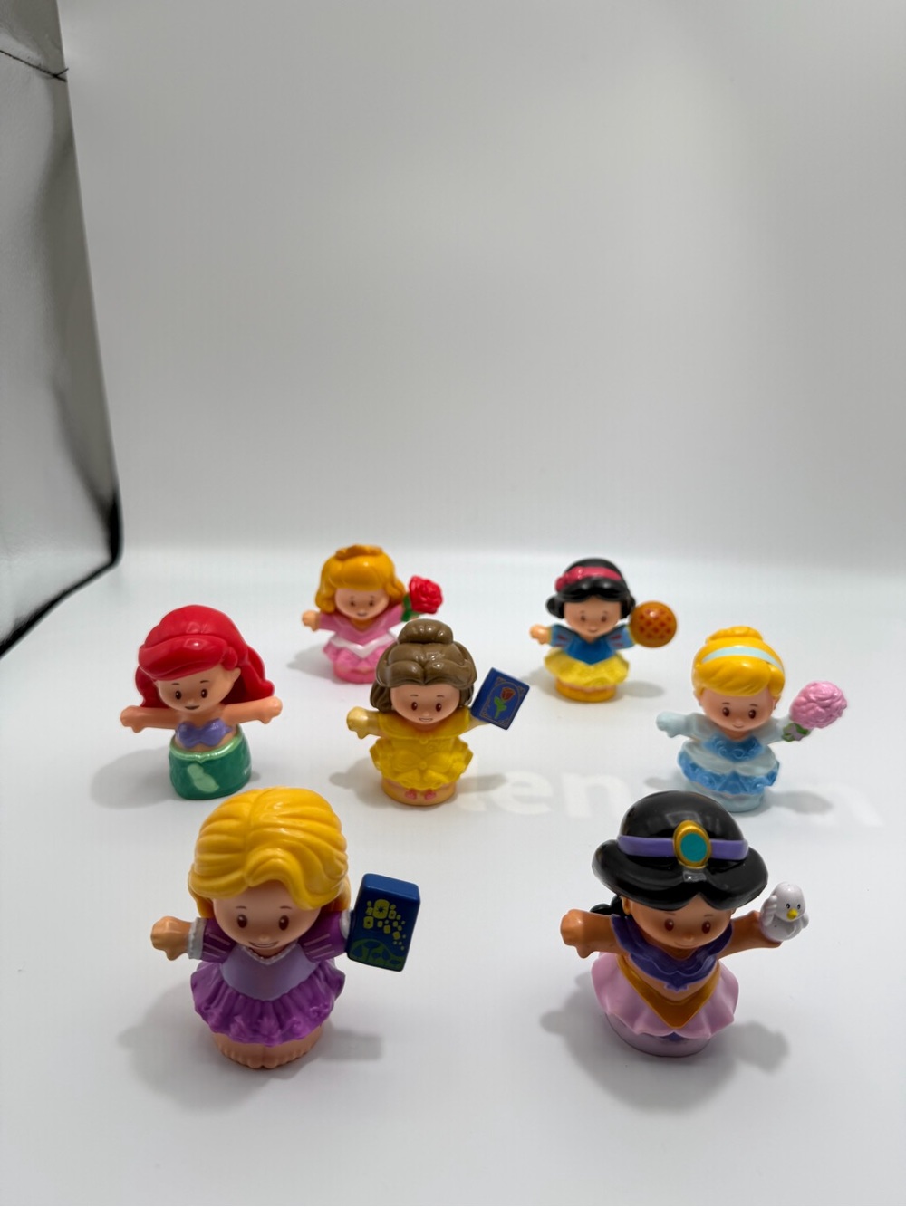 Mini Princess Play Figures Set - Bright Multicolor Characters